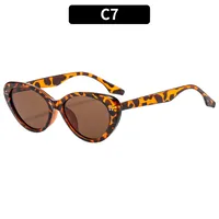 Casual Street Geometric Ac Gradient Tinted Lenses Special-Shaped Mirror Full Frame Glasses sku image 7