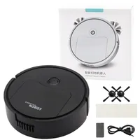 New Mini Vacuum Cleaner Intelligent Sweeping Robot Suction Sweep Drag Three-in-one Will Sell Gift Manufacturers Wholesale sku image 1