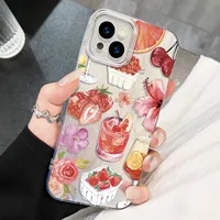 PC Soda Water Strawberry Cute Phone Cases Phone Cases main image 3