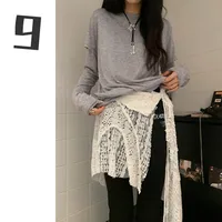 Women's Irregular Skirt Streetwear Solid Color Above Knee Casual Daily main image 5