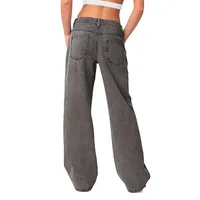 Women's Casual Daily Cowboy Style Streetwear Solid Color Full Length Jeans main image 3