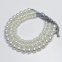 All Seasons Cute Plastic Pearl Pet Accessories main image 1