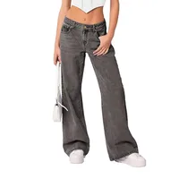 Women's Casual Daily Cowboy Style Streetwear Solid Color Full Length Jeans main image 5