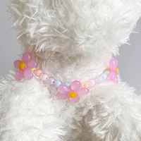 All Seasons Cute Plastic Flower Pet Accessories main image 3