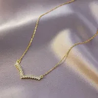 Elegant Four Leaf Clover Heart Shape Butterfly Titanium Steel Copper Plating Zircon Women's Pendant Necklace sku image 50