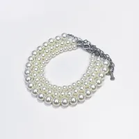 All Seasons Cute Plastic Pearl Pet Accessories main image 3