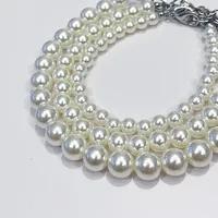All Seasons Cute Plastic Pearl Pet Accessories main image 4