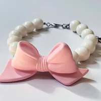 All Seasons Cute Plastic Bow Knot Pet Accessories main image 5