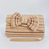 Style 1 Style 2 Style 3 Straw Stripe Bow Knot Square sku image 5