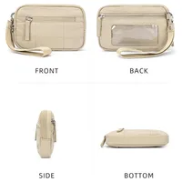 Women's Solid Color Nylon Zipper main image 5