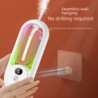 Digital Display Aroma Diffuser Machine Automatic Spray Incense With Atmosphere Lamp Household Hotel Toilet Deodorization And Fragrance Diffusing Machine Aroma Machine main image 3