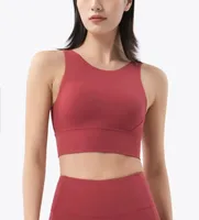 Sports Solid Color Nylon U Neck Sports Bra Sports sku image 21
