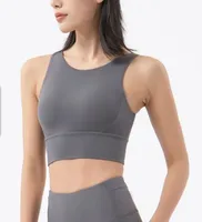 Sports Solid Color Nylon U Neck Sports Bra Sports sku image 6