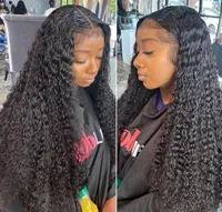 Unisex Elegant Casual Street Real Hair Homogeneous And Oblique Long Curly Hair Wigs main image 1
