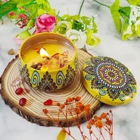 Retro Printing Wax Candle sku image 11