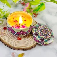 Retro Printing Wax Candle sku image 14