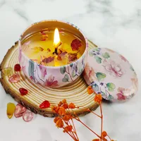 Retro Printing Wax Candle sku image 3