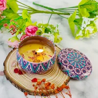 Retro Printing Wax Candle sku image 7