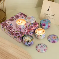 Retro Printing Wax Candle sku image 46