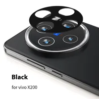 Tempered Glass Aluminium Alloy Geometric Simple Style Mobile Phone Phone Camera Lens Protective Film Phone Cases sku image 4