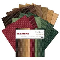 Hand Account Background Paper Material Paper 6 Inch DIY Photo Album Background Paper Single Side -12 Figure * 1/set Of Cards  Best Selling main image 2