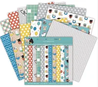 Hand Account Background Paper Material Paper 6 Inch DIY Photo Album Background Paper Single Side -12 Figure * 1/set Of Cards  Best Selling sku image 11