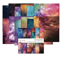Hand Account Background Paper Material Paper 6 Inch DIY Photo Album Background Paper Single Side -12 Figure * 1/set Of Cards  Best Selling sku image 16
