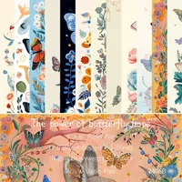 Hand Account Background Paper Material Paper 6 Inch DIY Photo Album Background Paper Single Side -12 Figure * 1/set Of Cards  Best Selling sku image 25