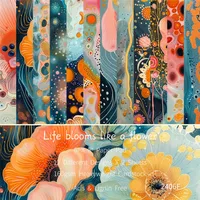 Hand Account Background Paper Material Paper 6 Inch DIY Photo Album Background Paper Single Side -12 Figure * 1/set Of Cards  Best Selling sku image 28