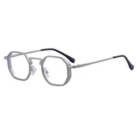Hip-Hop Vacation Pc Gradient Tinted Lenses Square Full Frame Glasses sku image 7