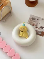 Cute Dog Synthetic Resin Refrigerator Magnet Artificial Decorations main image 10