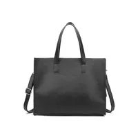 Korean Style Horizontal Fashionable PU Leather TOTE Bag Trendy Crossbody Handbag Men's Shoulder Bag Vintage TOTE Bag main image 3