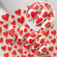 IG Style Cartoon Style Cute Heart Shape Nail Stickers Nail Decoration Accessories main image 1