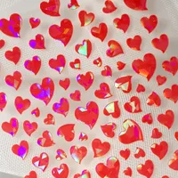 IG Style Cartoon Style Cute Heart Shape Nail Stickers Nail Decoration Accessories main image 7