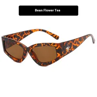 Personality Punk Street Solid Color Ac Special-Shaped Mirror Full Frame Glasses sku image 4