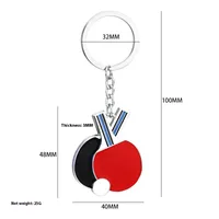 1 Piece Classic Style Boxing Gloves Zinc Alloy Unisex Bag Pendant Keychain sku image 1