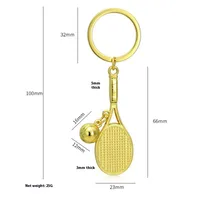 1 Piece Classic Style Boxing Gloves Zinc Alloy Unisex Bag Pendant Keychain sku image 11