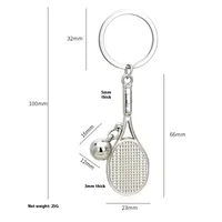 1 Piece Classic Style Boxing Gloves Zinc Alloy Unisex Bag Pendant Keychain sku image 10