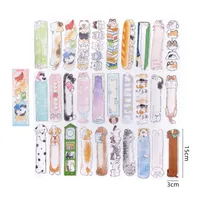 Animal Cartoon Cat Class Learning School Paper Cartoon Style Cute Preppy Style Bookmark main image 10