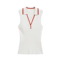 Women's T-shirt Sleeveless Sweaters & Cardigans Elegant Solid Color main image 3