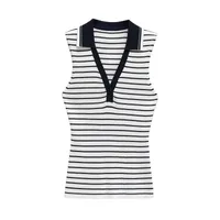 Women's T-shirt Sleeveless Sweaters & Cardigans Elegant Solid Color sku image 4
