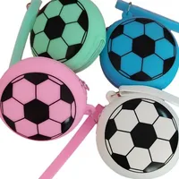 Unisex Football Silica Gel Zipper main image 2