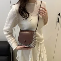 Women's PU Printing Vintage Style Classic Style Square Magnetic Buckle Crossbody Bag main image 1