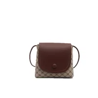 Women's PU Printing Vintage Style Classic Style Square Magnetic Buckle Crossbody Bag main image 4