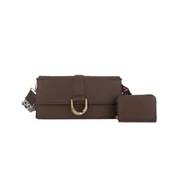 Women's PU Solid Color Classic Style Streetwear Square Magnetic Buckle Shoulder Bag Bag Sets Crossbody Bag sku image 5
