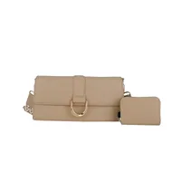 Women's PU Solid Color Classic Style Streetwear Square Magnetic Buckle Shoulder Bag Bag Sets Crossbody Bag sku image 4