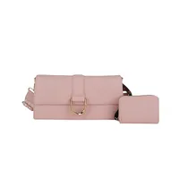 Women's PU Solid Color Classic Style Streetwear Square Magnetic Buckle Shoulder Bag Bag Sets Crossbody Bag sku image 2