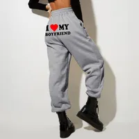 Adults Casual Sport Style Slogan Full Length Casual Pants Jogger Pants main image 1