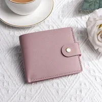 Women's Solid Color Pu Hidden Buckle sku image 5
