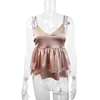 Women's Adults Camisole Tank Tops Camisole Street Style Streetwear Solid Color main image 4